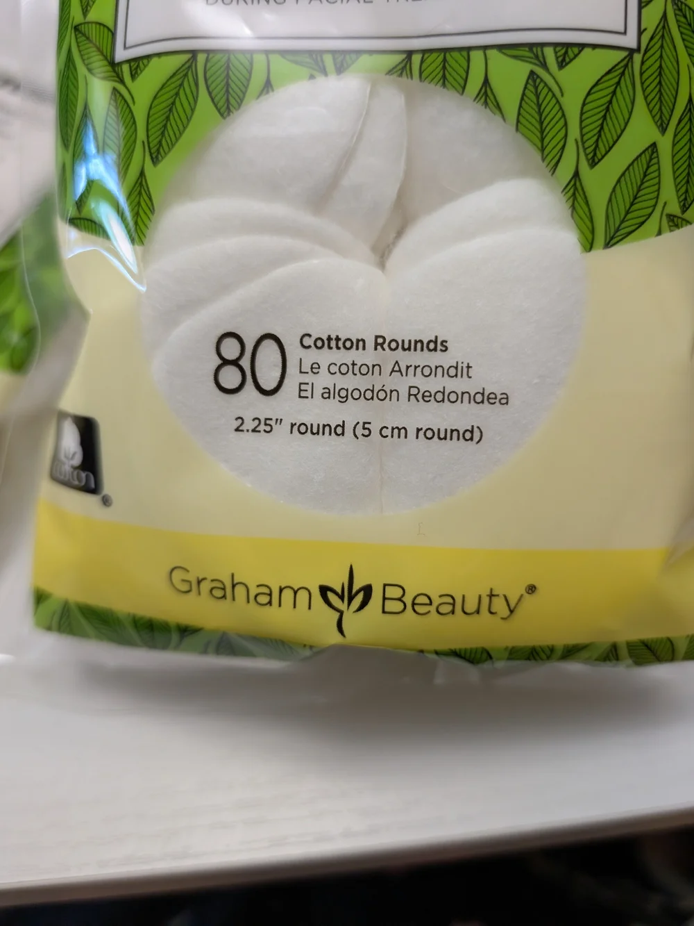 White Cotton Rounds - 2.25